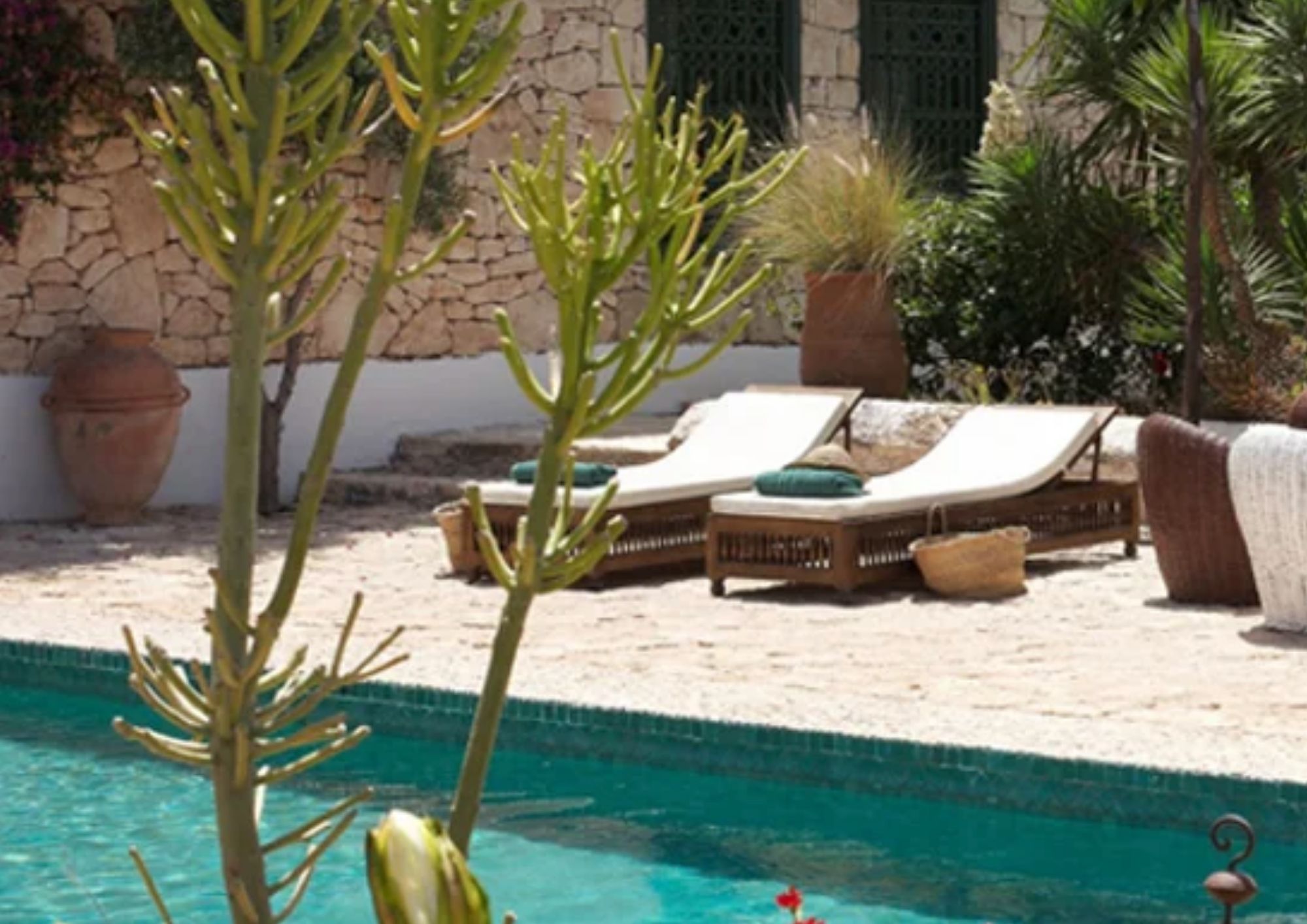 Pool Day & Lunch — from 420 MAD per adult · 180 MAD per child under 12 · swimming pool, garden and leisurely lunch in the countryside · transport from the Medina may be available for an additional charge
