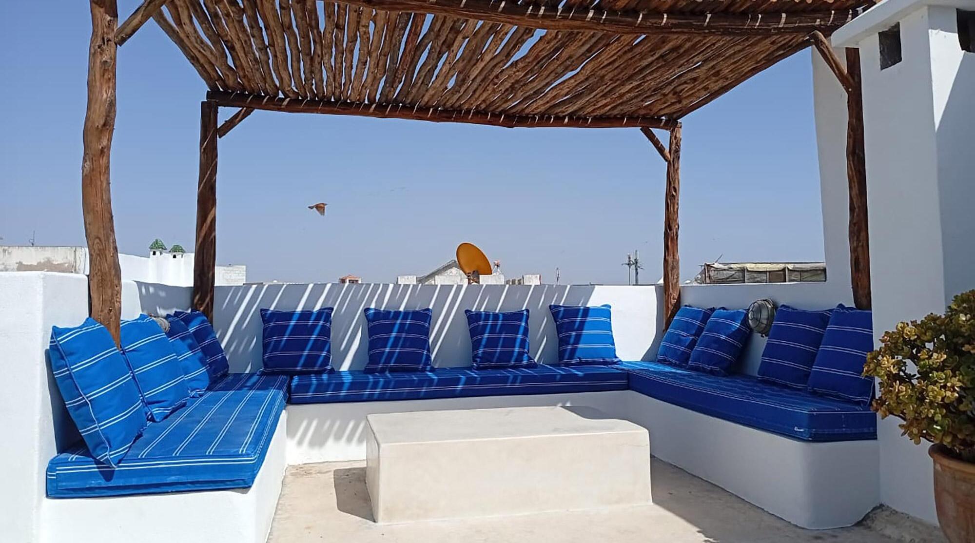 Dar Beida 4-bedroom holiday house in Essaouira Medina